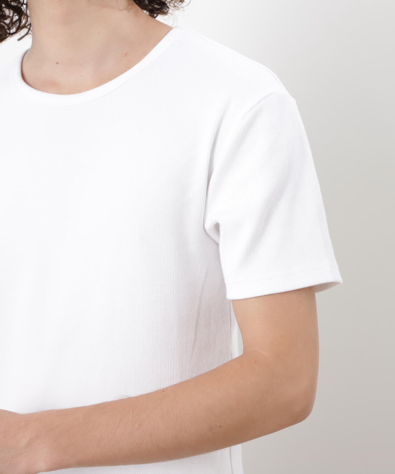 MANASTASH/マナスタッシュ/ RIB S/S TEES(2P)