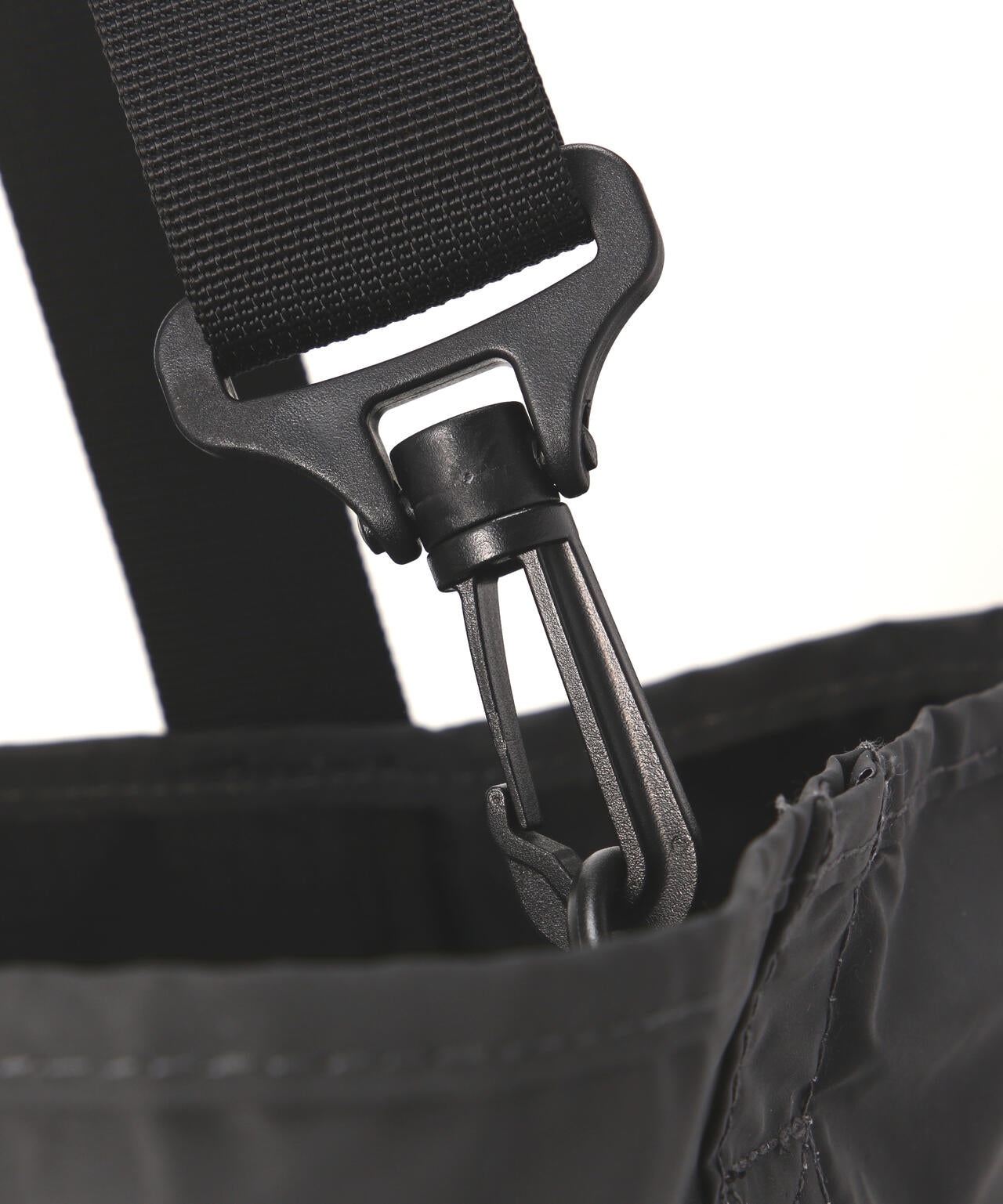 PACKING/パッキング/BLACK REFLECTIVE TOTE/リフレクティブトートバッグ