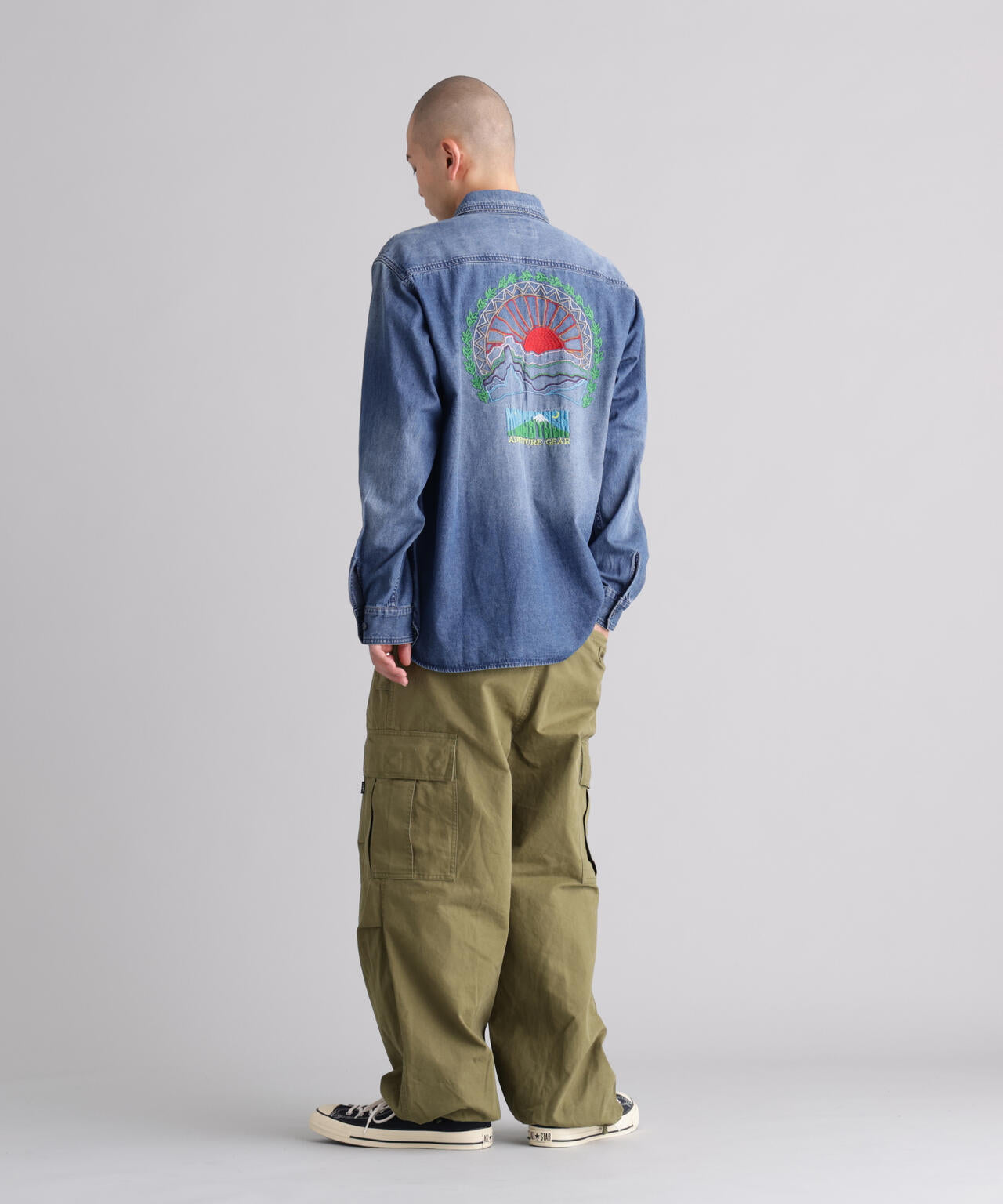 MANASTASH/マナスタッシュ/EMBROIDERY SHIRTS