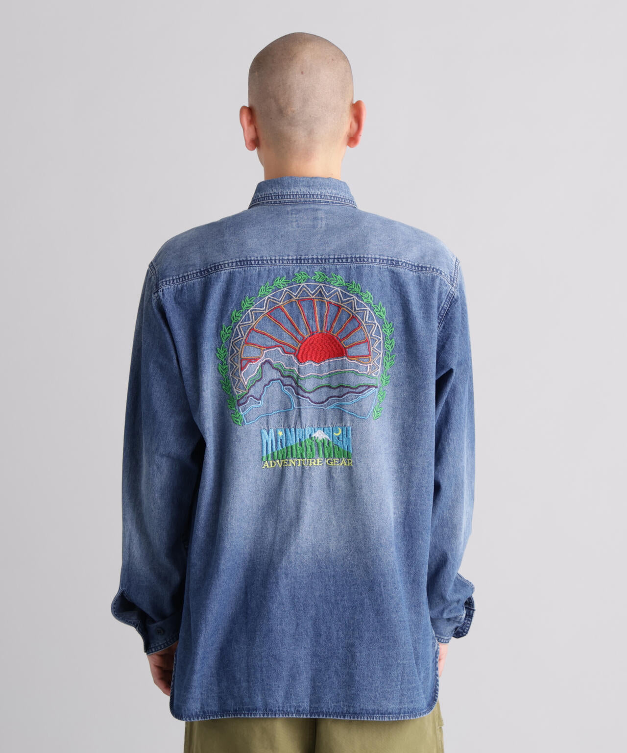 MANASTASH/マナスタッシュ/EMBROIDERY SHIRTS