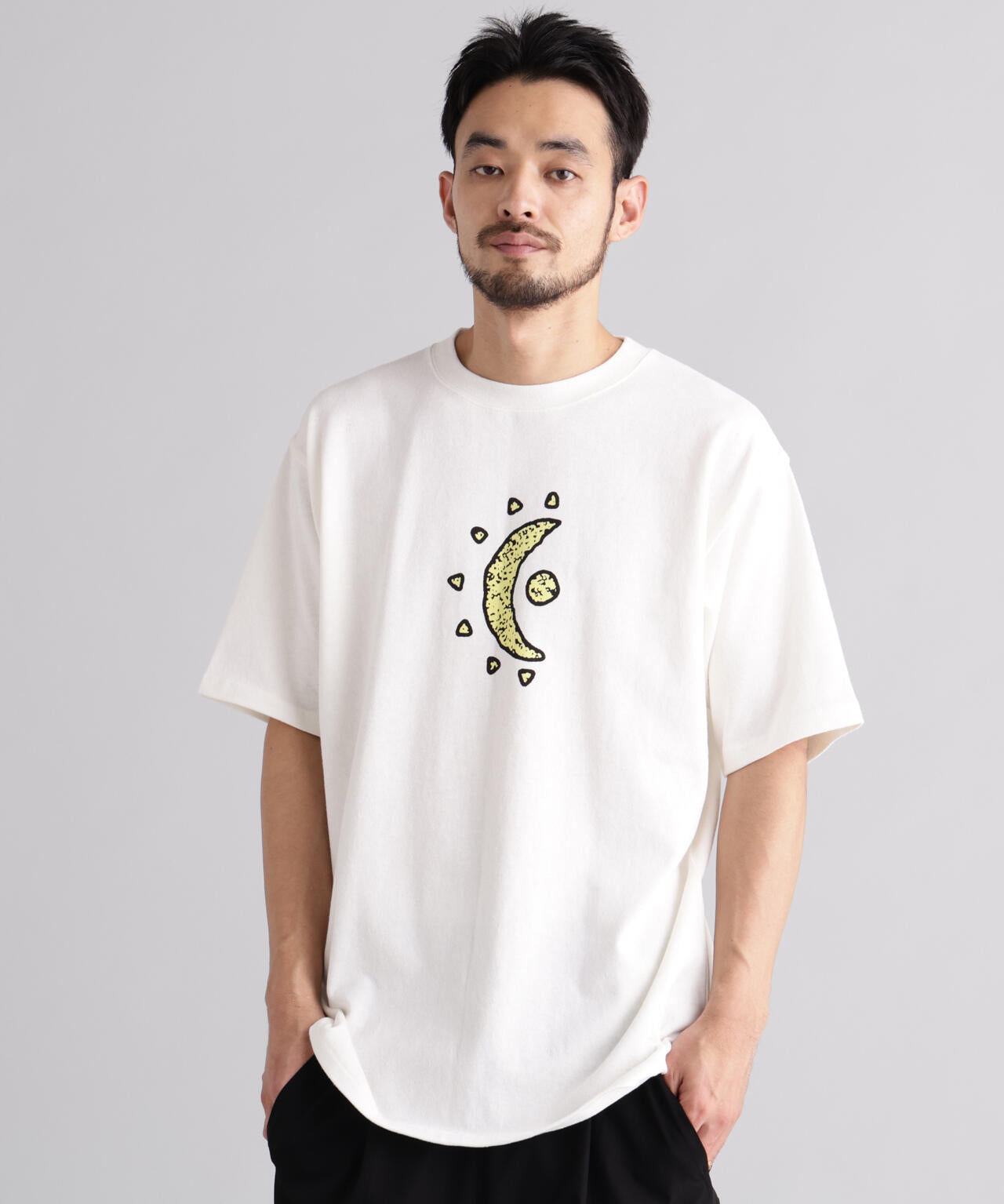 MANASTASH/マナスタッシュ/HEMP TEE MOON