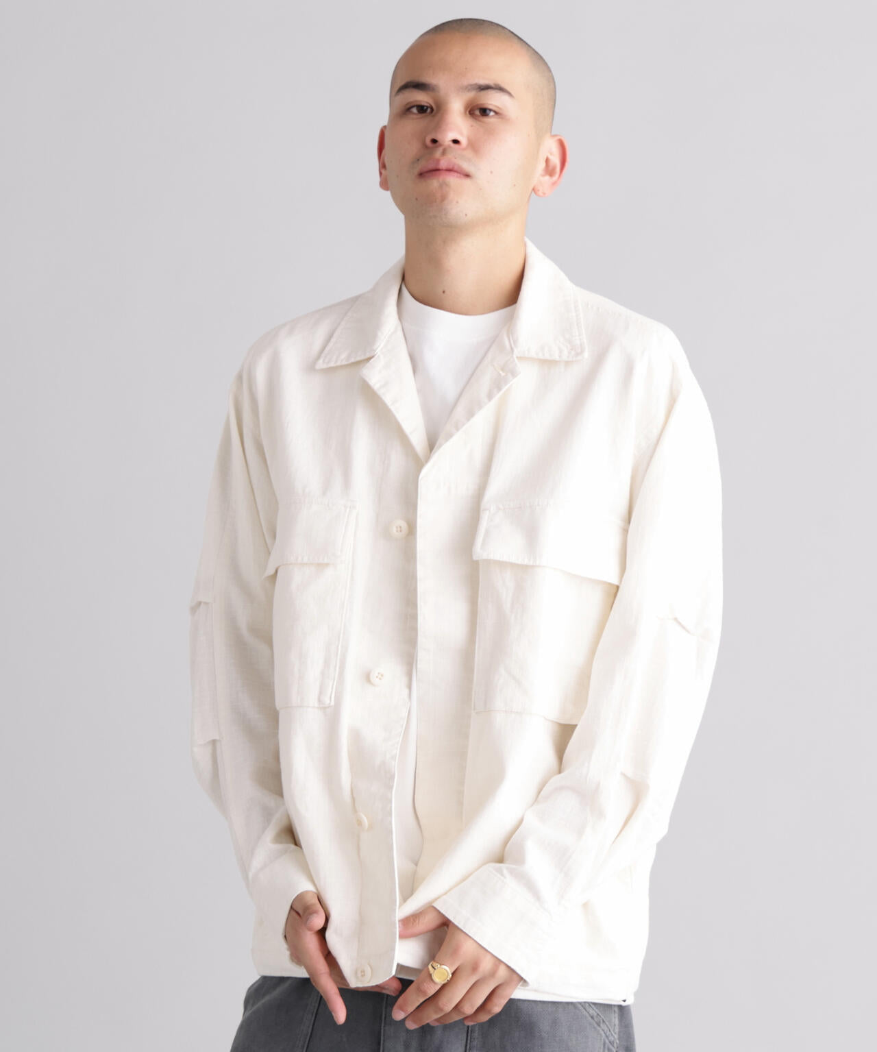 MANASTASH/マナスタッシュ/MH-RIP FIELD SHIRTS