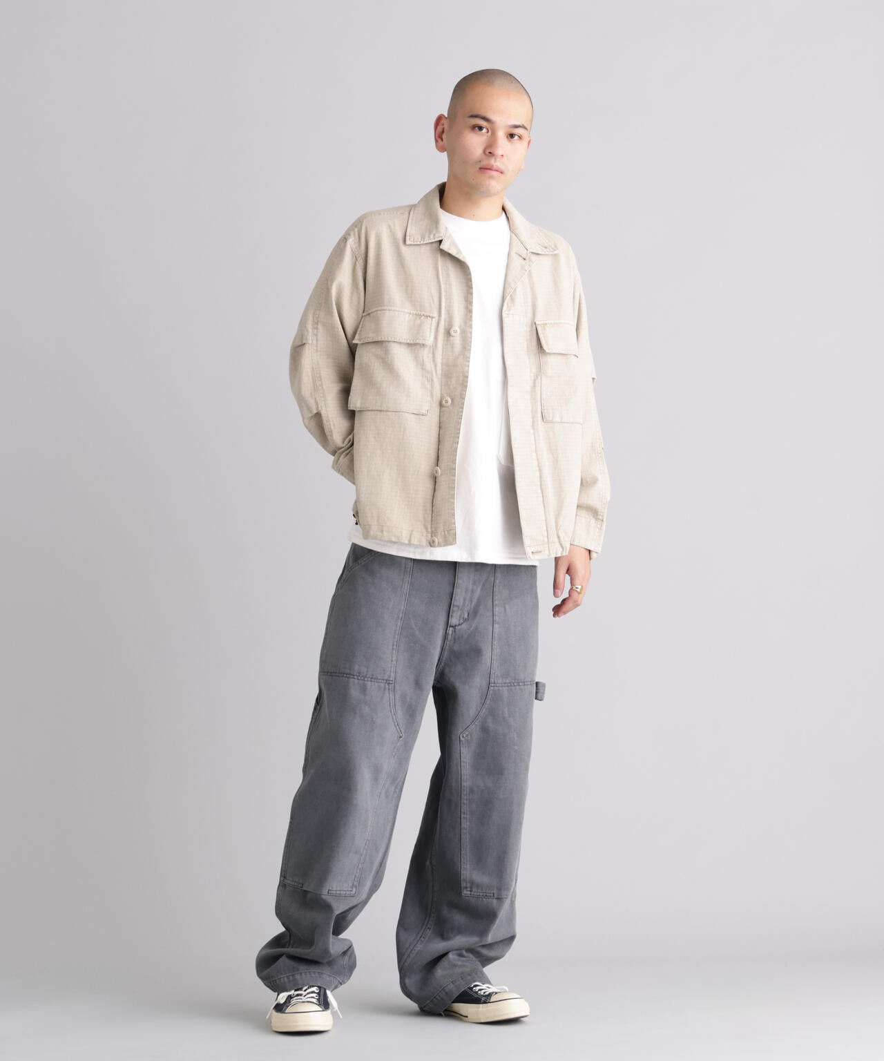 MANASTASH/マナスタッシュ/MH-RIP FIELD SHIRTS