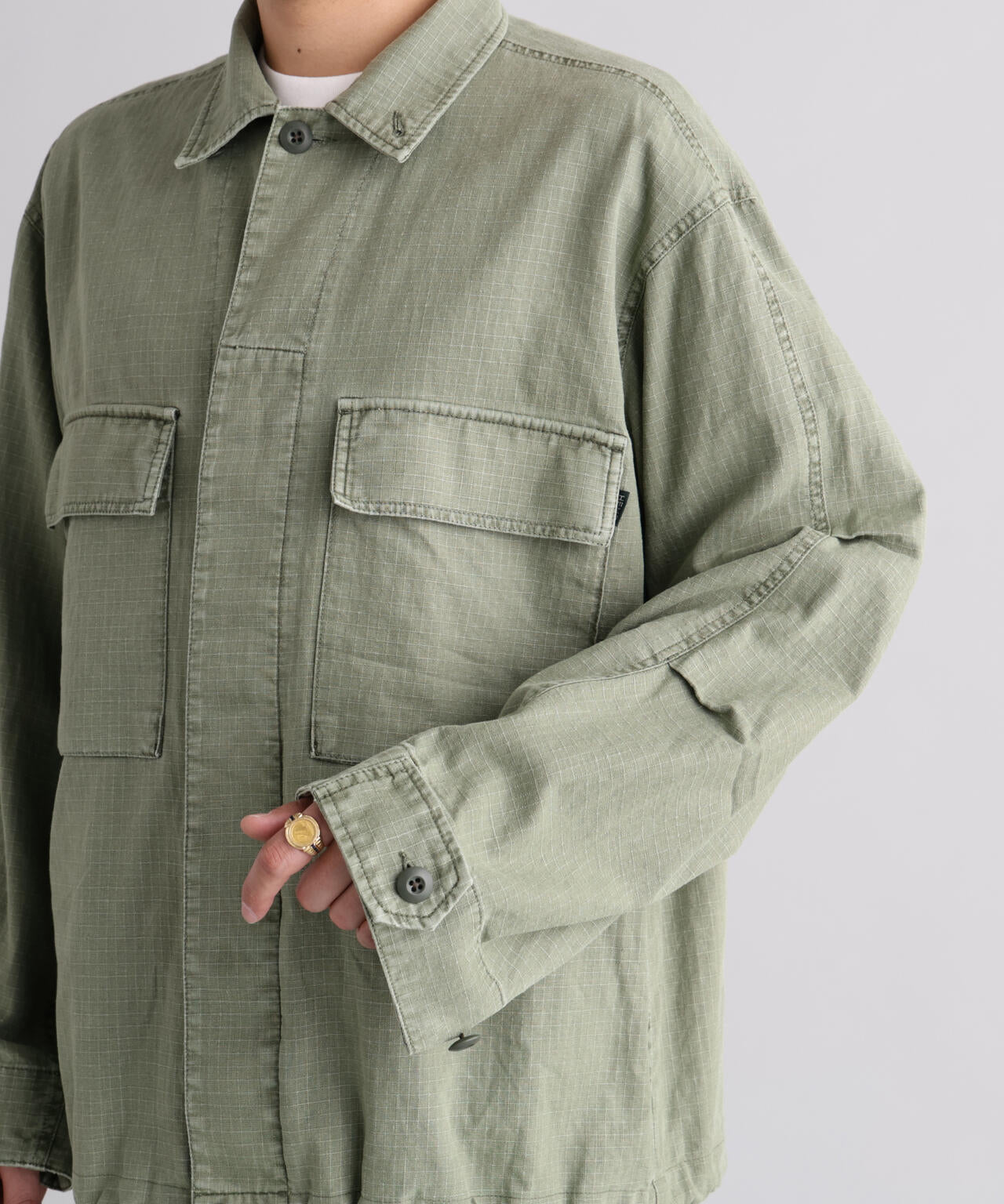 MANASTASH/マナスタッシュ/MH-RIP FIELD SHIRTS