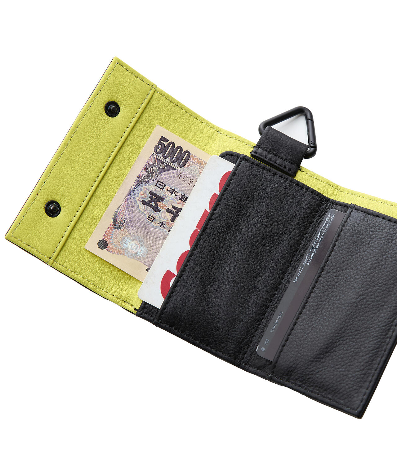 PACKING/パッキング/NEW LEATHER WALLET YELLOW