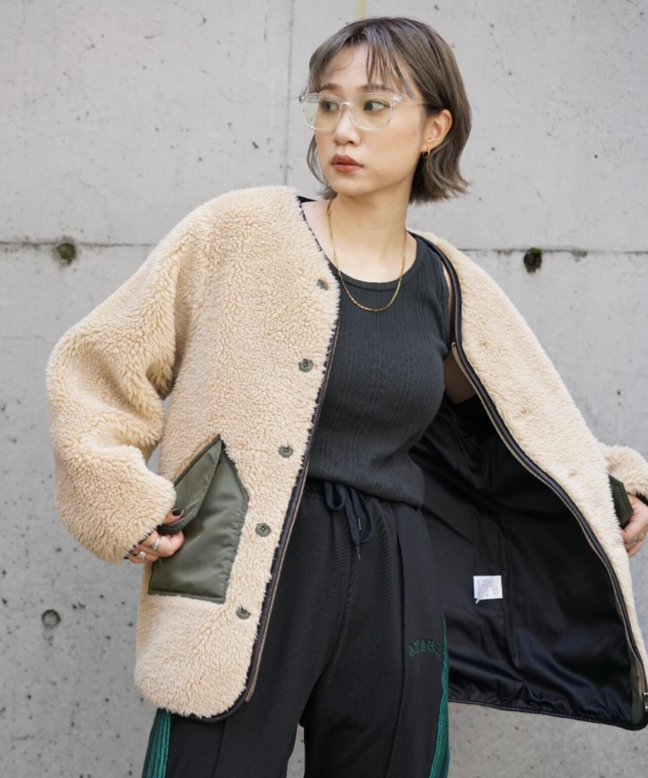 RETRO GRADE/レトロ グレード　シープ トリム ボア ライナー / SHEEP TRIM BOA LINER
