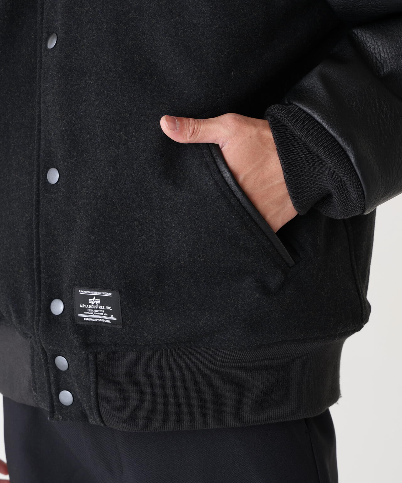 ALPHA LETTERMAN JACKET