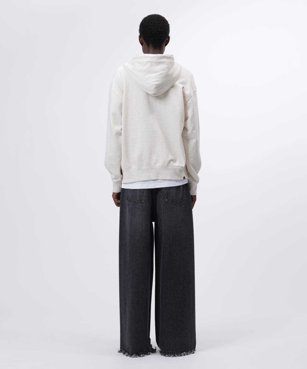 SNOW WASH ZIP HOODIE