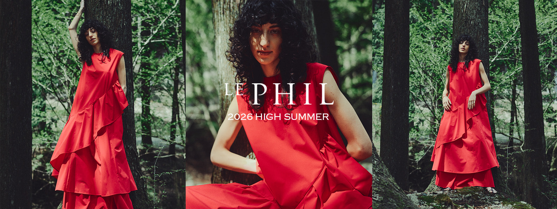 HIGH SUMMER COLLECTION｜LE PHIL｜画像